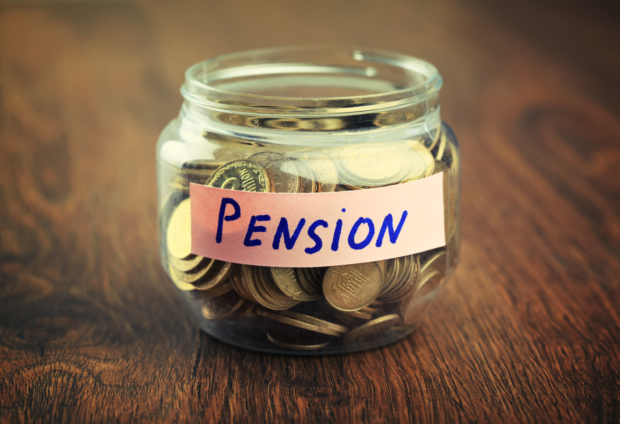 Pension Saving Jar